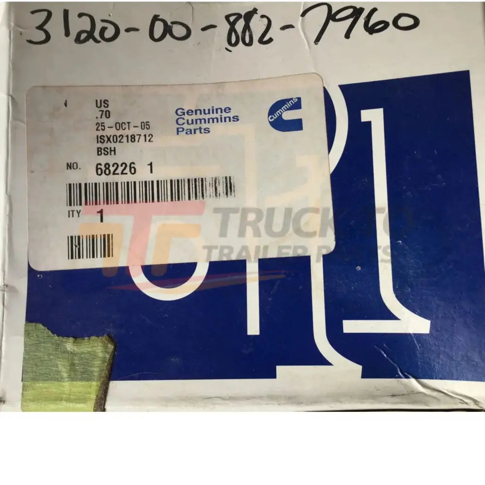 Cummins 68226-1 Bushing - Truck To Trailer