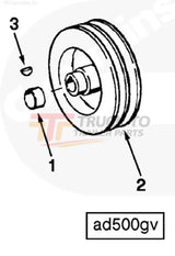 Cummins Bm74045 Fan Pulley - Truck To Trailer