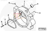 Cummins C0101073802 Flywheel Housing - Truck To Trailer