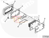 Cummins C0102113100 Lubricating Oil Cooler Cover - Truck To Trailer