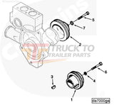 Cummins C0104169100 Vibration Damper - Truck To Trailer