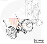 Cummins C0145055300 Vacuum Pump - Truck To Trailer