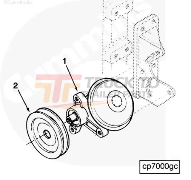 Cummins C0145055300 Vacuum Pump - Truck To Trailer