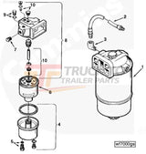 Cummins C0149194900 Fuel Filter Head Assembly - Truck To Trailer