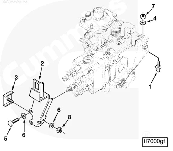 Cummins C0526000900 Plain Washer - Truck To Trailer