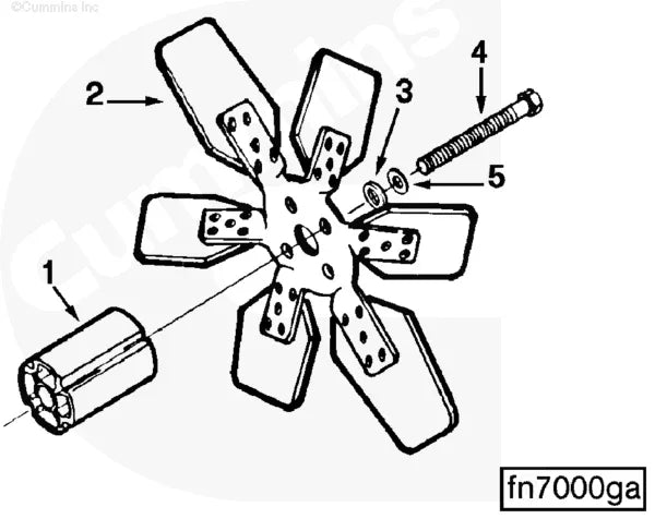Cummins C0718104600 Hexagon Head Cap Screw - Truck To Trailer