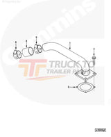 Cummins C6205114390 Air Intake Connection - Truck To Trailer
