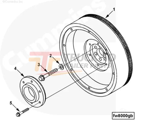 Cummins C6205314710 Flywheel - Truck To Trailer