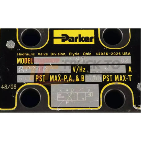 D1VP020DN4F Parker Valve Selector Pilot Operated - Truck To Trailer