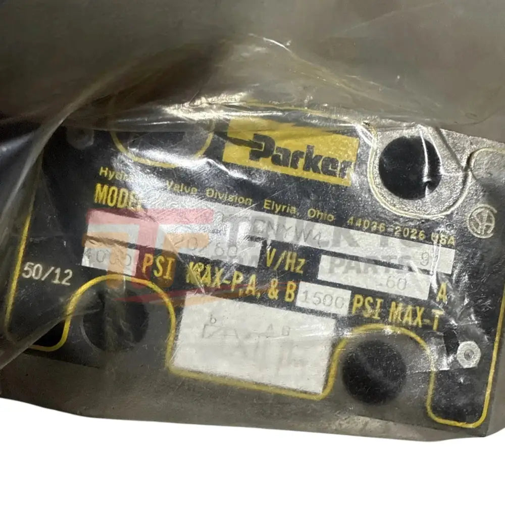 D1VW020BNYW4 Genuine Parker Hydraulic Control Valve - Truck To Trailer