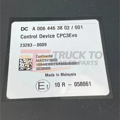 Dde Ea0064463802 Genuine Detroit Diesel Cpc3 For Freightliner - Truck To Trailer