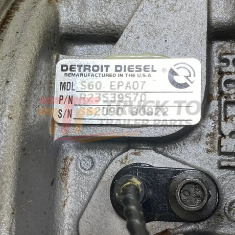 E23539570 Genuine Detroit Diesel Turbocharger For Detroit Diesel Series 60 - Truck To Trailer
