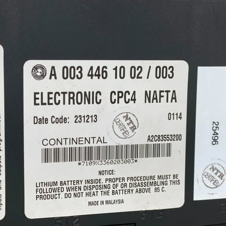 RA0034461002 Genuine Detroit Diesel Cpc Module Cpc4 Nafta - Truck To Trailer