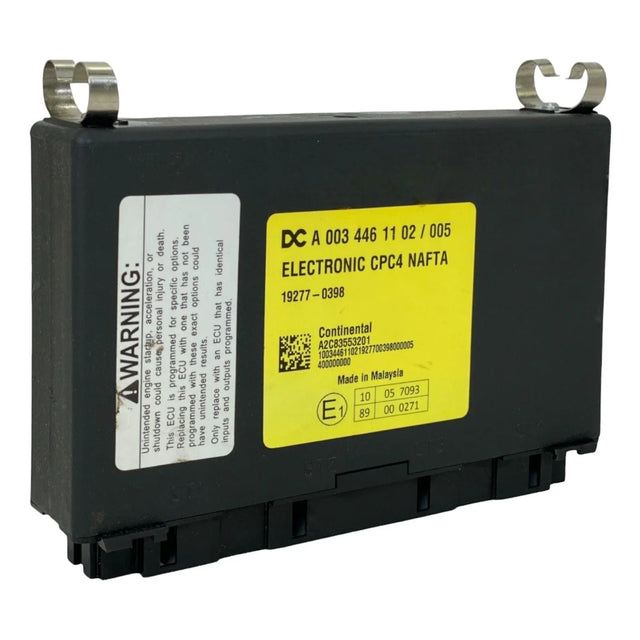 Ea0034461102 Genuine Detroit Diesel Cpc Module For Freightliner Cascadia Used - Truck To Trailer