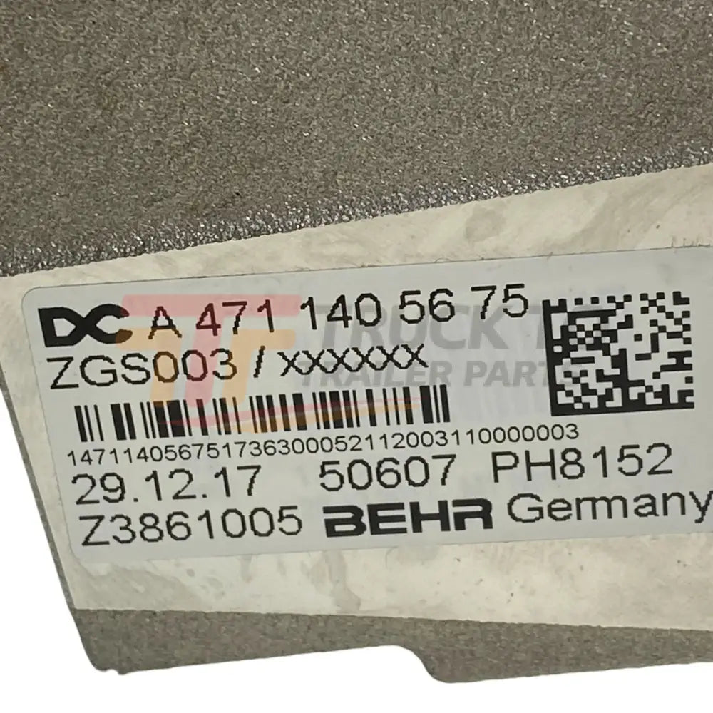 EA4711405675 Genuine Detroit Diesel EGR Exhaust Gas Recirculation Cooler - Truck To Trailer