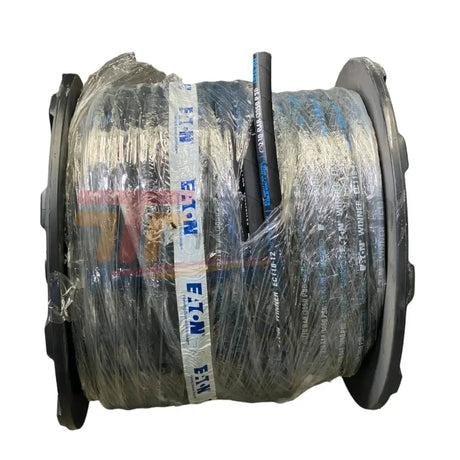 EC118-12LRL Genuine Eaton Winner EC118 Series Rubber Hydraulic Braided Hose - Truck To Trailer