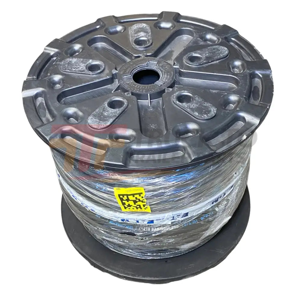 EC118-12LRL Genuine Eaton Winner EC118 Series Rubber Hydraulic Braided Hose - Truck To Trailer