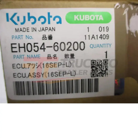 EH054-60200 Kubota Engine ECU 16SEP-L - Truck To Trailer