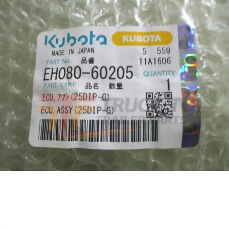 EH080-60205 Kubota ECU Assy - Truck To Trailer