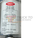 F31-6063 Genuine Peterbilt Aluminum Accumulator - Truck To Trailer