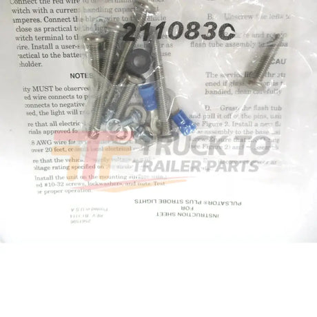 FS211820 International Strobe Light Pulsator 551 Plus Amber - Truck To Trailer