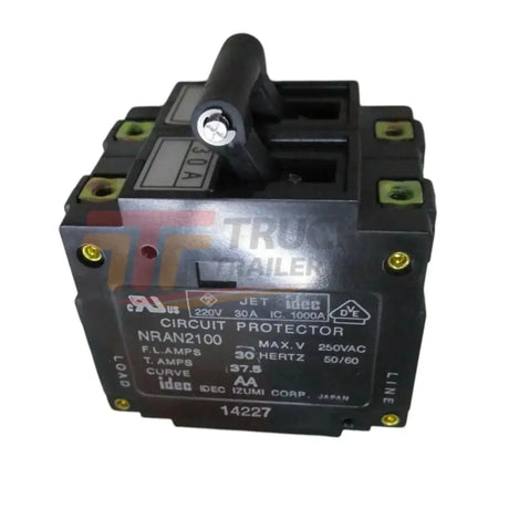 G3736-03630 Kubota Cenerator Circuit Breaker - Truck To Trailer
