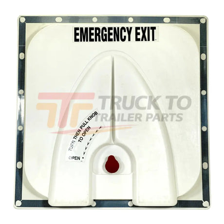 G427747001 Genuine International Vent Roof Emergency Exit Low Profile - Truck To Trailer