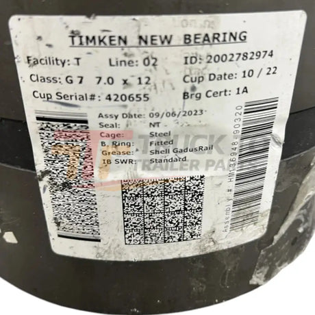 HM136948-90320 Timken Tapered Roller Bearing Assembly