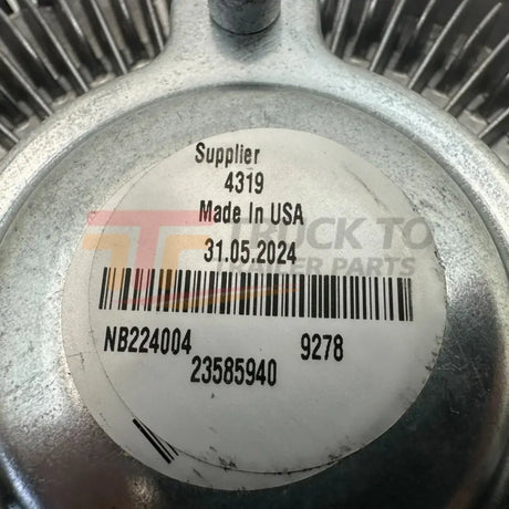 85111555 Genuine Volvo Fan Clutch - Truck To Trailer