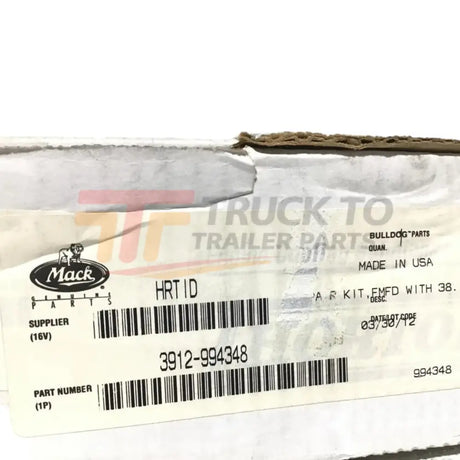 HOR994348 Genuine Volvo Guard - Truck To Trailer