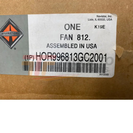 HOR996813GC2001 Genuine International Engine Cooling Fan - Truck To Trailer