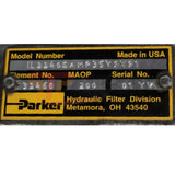 IL2240SAMP35Y9Y91 Parker Low Pressure Hydraulic Filter - Truck To Trailer