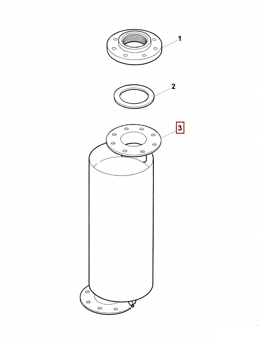 3055653 Cummins Muffle
