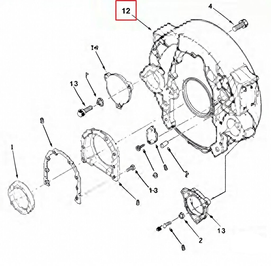 3251908 Cummins Flywheel Housing