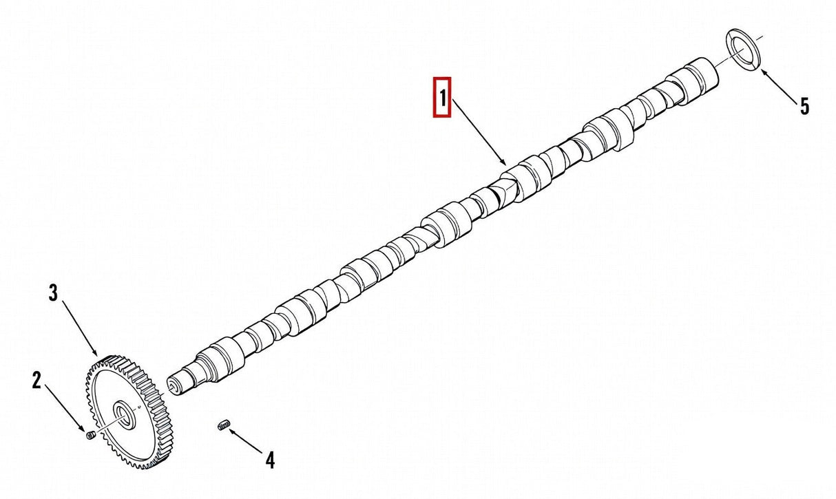3254296 Cummins Camshaft