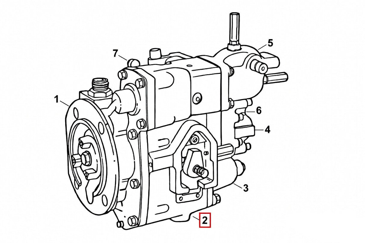 3010093 Cummins Fuel Pump Housing