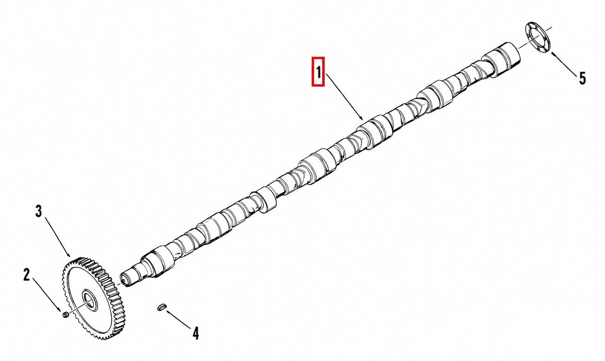3026955 Cummins Camshaft