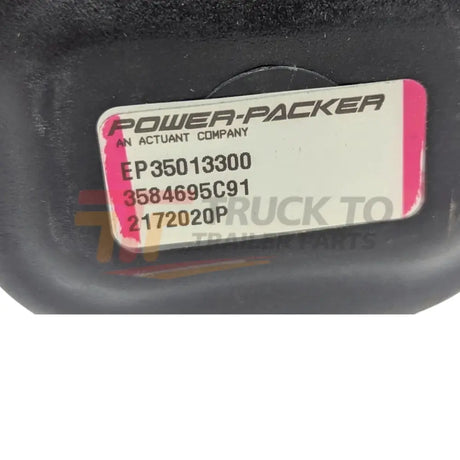 International Cab Jack Lift Pump - Truck To Trailer