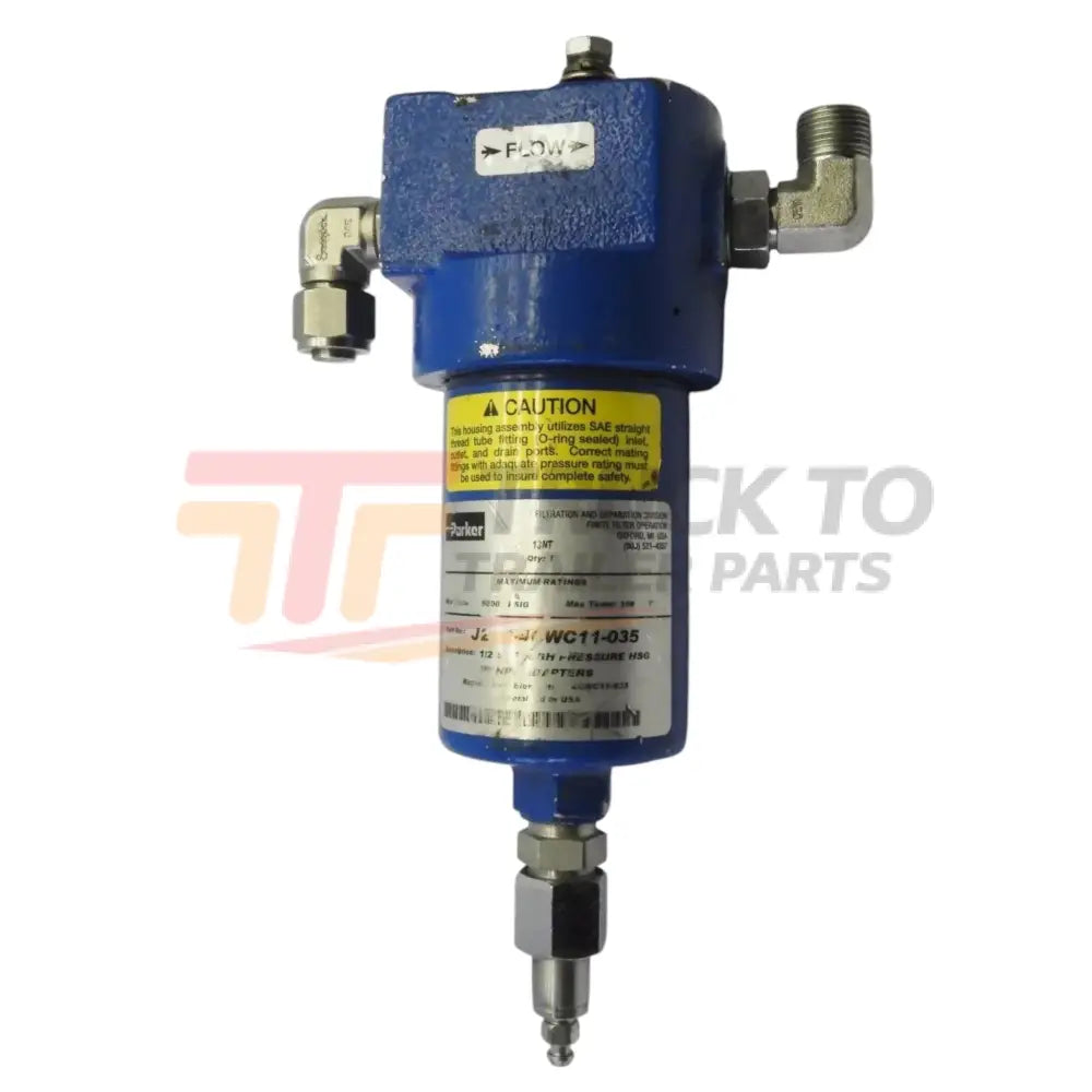 J2SD-4CWC11-035 Parker High Pressure Coalescer Filter Housing 1/2" NPT - Truck To Trailer