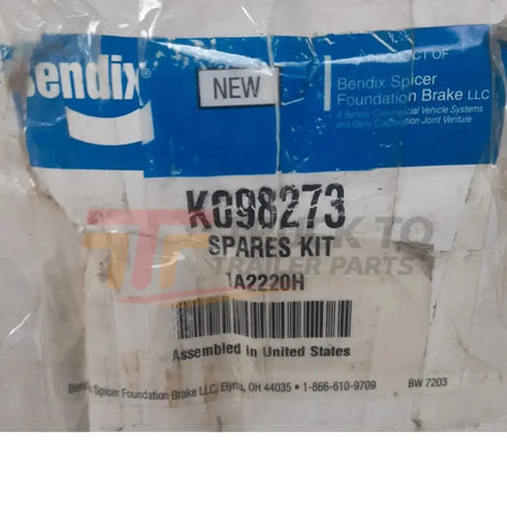 K098273 Genuine Bendix Air Disc Caliper - Truck To Trailer