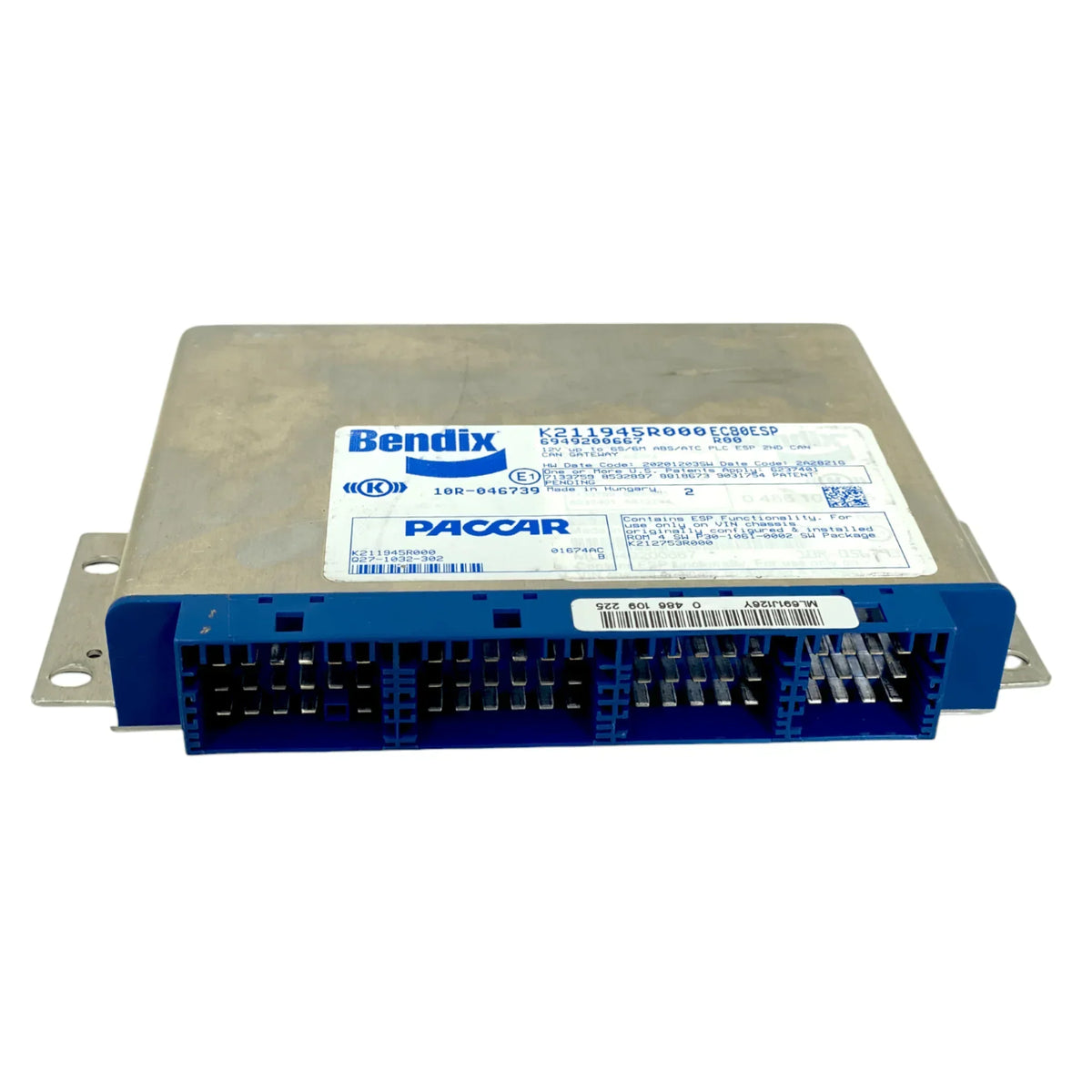 K209615SC000BXW Oem Bendix Abs Ecu Ec80Esp For Paccar – Truck To Trailer