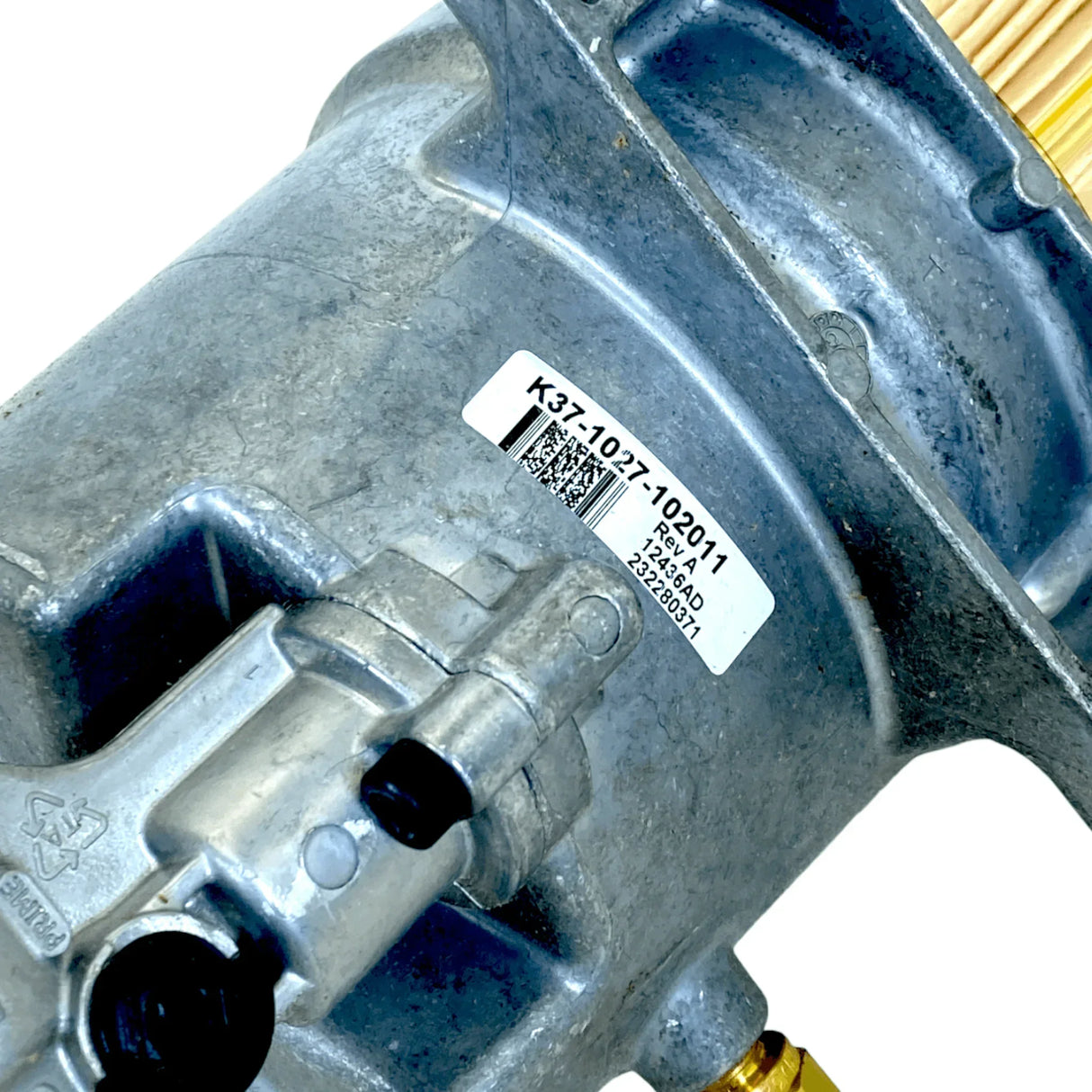 K371027102011 Genuine Paccar Fuel Filter Assembly - Truck To Trailer