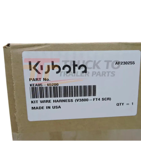 KEA05-65200 Kubota Kit Wire Harness - Truck To Trailer