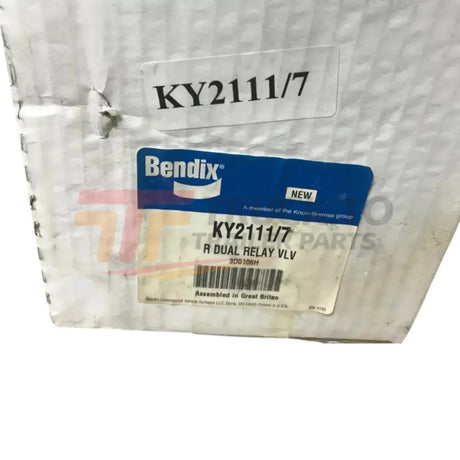 KY2111/7 Bendix Dual Relay Valve - Truck To Trailer