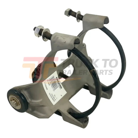 M166048R Genuine Paccar Right Side Exhaust Slider Bracket Clamp Assembly - Truck To Trailer