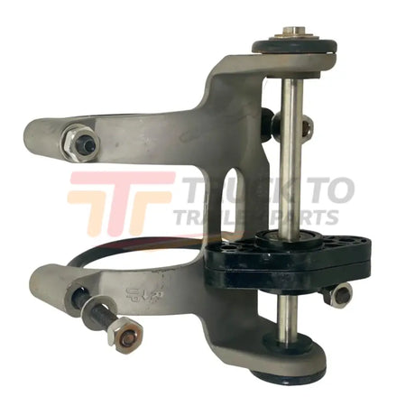 M166048R Genuine Paccar Right Side Exhaust Slider Bracket Clamp Assembly - Truck To Trailer