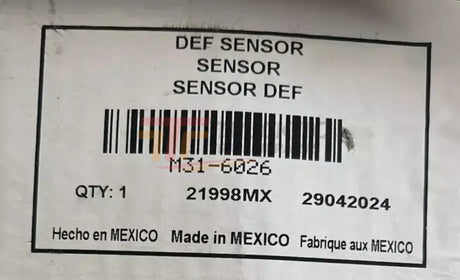 M31-6026 Genuine Peterbilt DEF Sensor - Truck To Trailer
