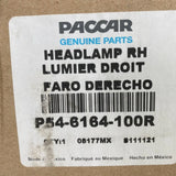 P546164100R Paccar Right Side Halogen Headlight Assy For Kenworth T680 2013-2021 - Truck To Trailer