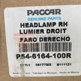 P54-6164-100R Paccar Right Side Halogen Headlight Assy For Kenworth T680 2013-2021 - Truck To Trailer