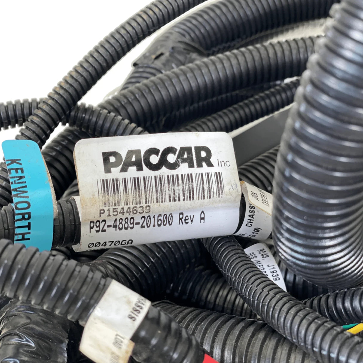 P924889201600 Genuine Paccar Cab Harness For Kenworth - Truck To Trailer